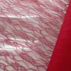 Polyester orchid mesh, elegant red lace fabric hard mesh breathable wedding clothing decoration material, DIY fabric by hand Application Scenario